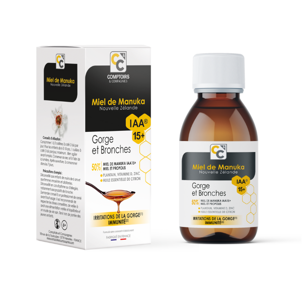 Miel de manuka bio IAA10+ - Comptoirs et Compagnies