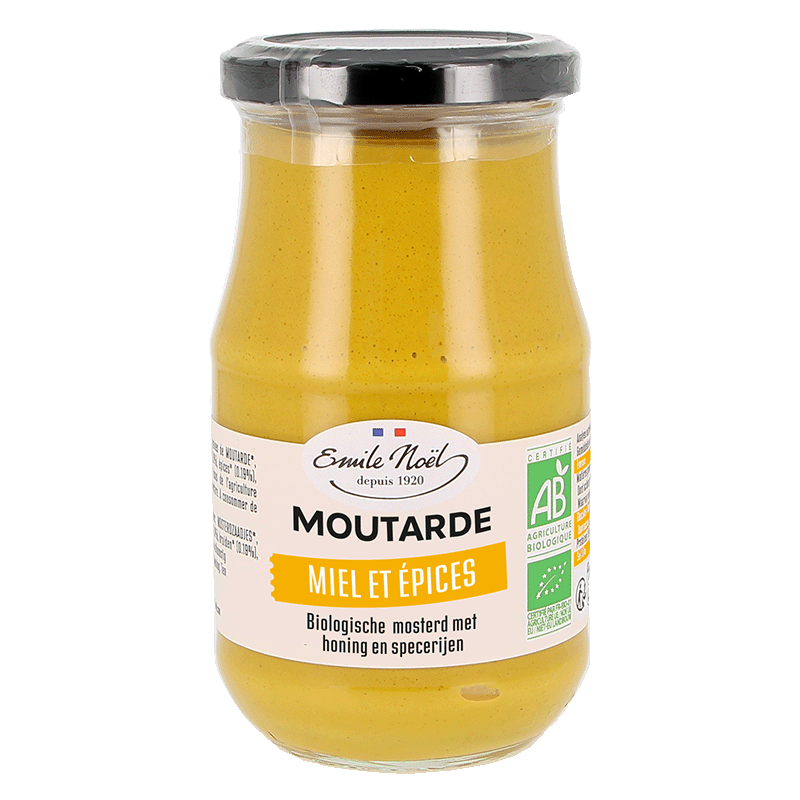 Moutarde au miel et aux épices 200 g Emile Noël