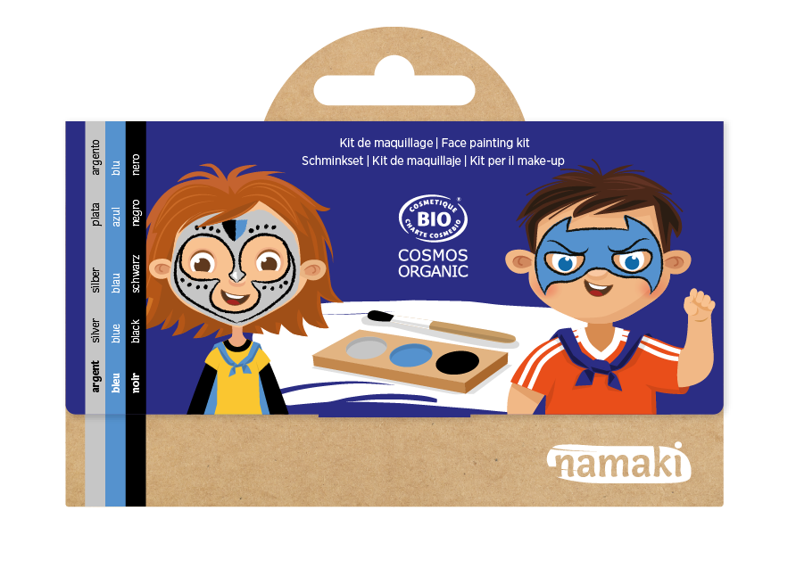 Namaki -- Kit 3 couleurs chevalier & super-héros – Aventure bio