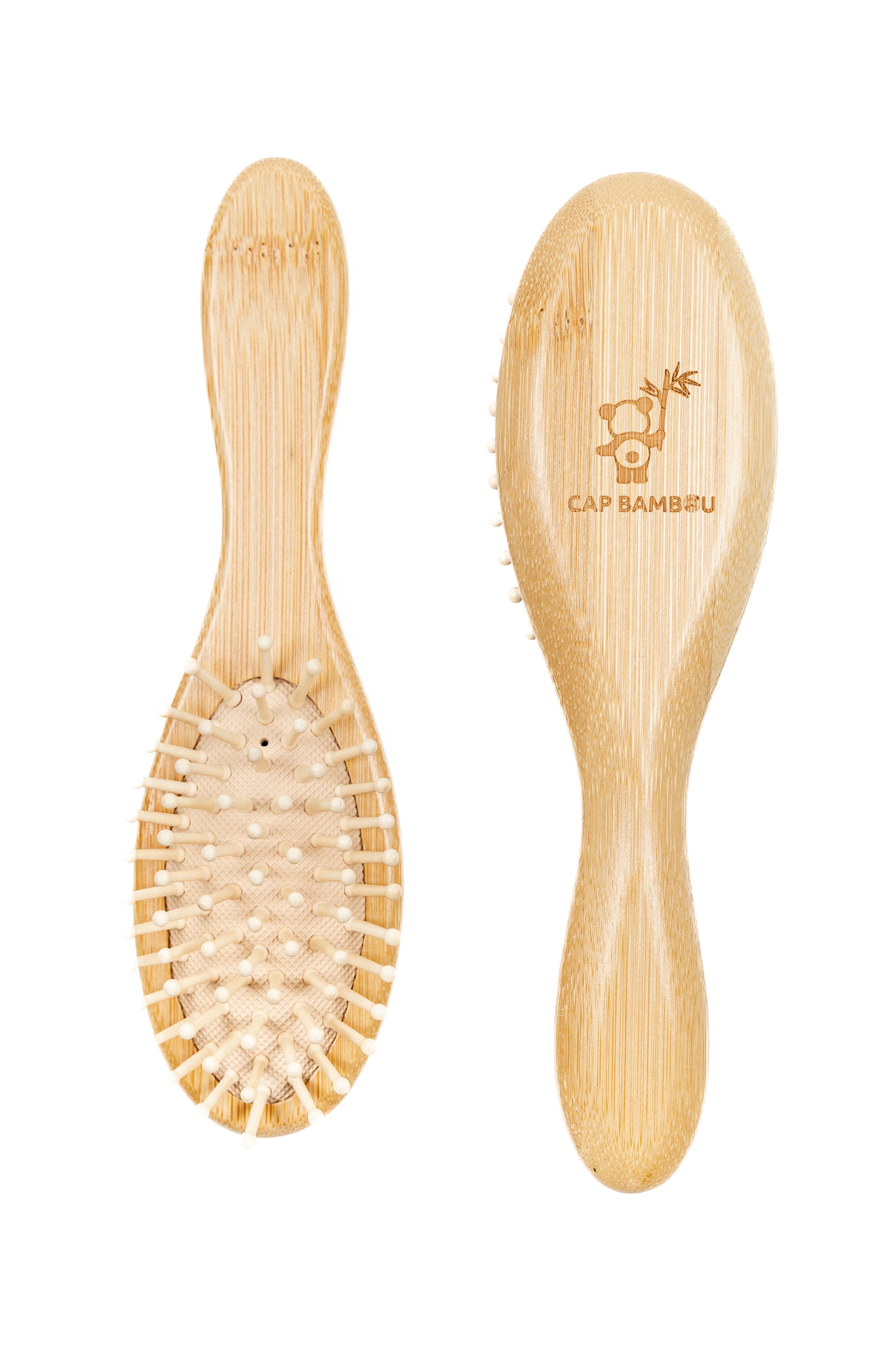 Brosse à cheveux pour enfant en Bambou de la marque Cap Bambou