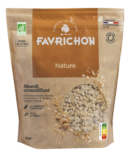 Favrichon -- Muesli croustillant nature - 1 kg