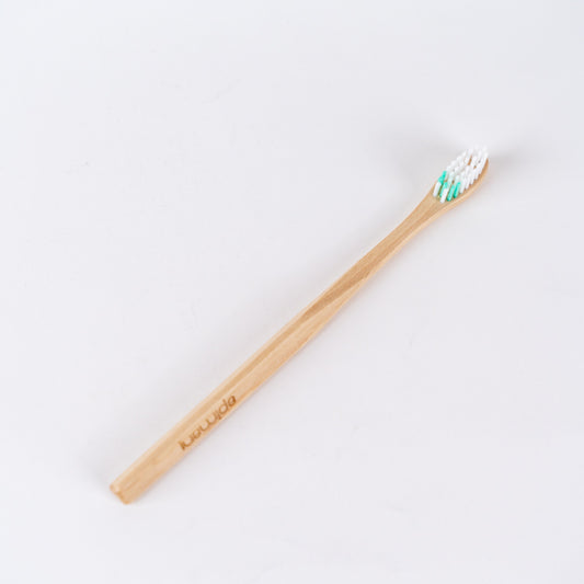 Apimani -- Brosse à dents en bois extrasouple Vrac - Lot de 12
