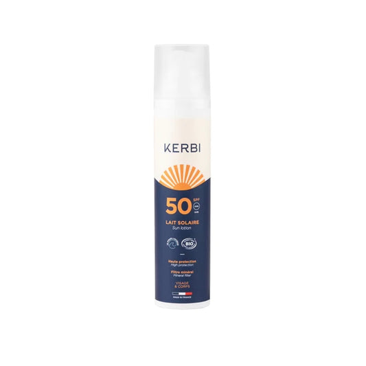 Kerbi -- Préco été - Crème solaire SPF50 parfumée (adulte dès 6 ans)- 100 g