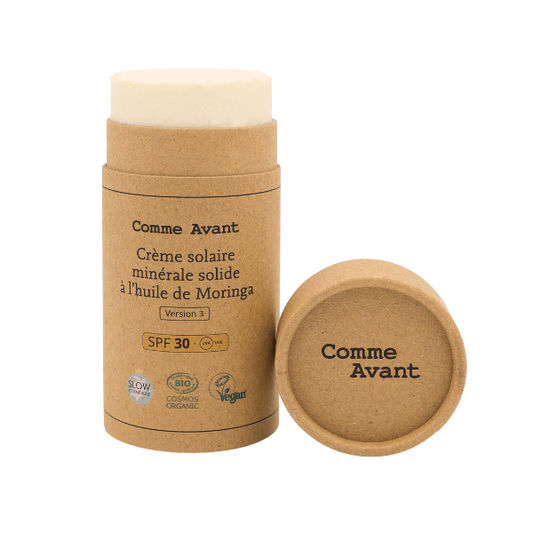 Comme Avant -- Préco été - Crème solaire minérale solide SPF30 - Version 3