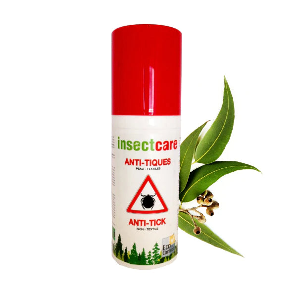 Insectcare -- Préco été - Spray anti-tiques peau & textiles - 50 ml