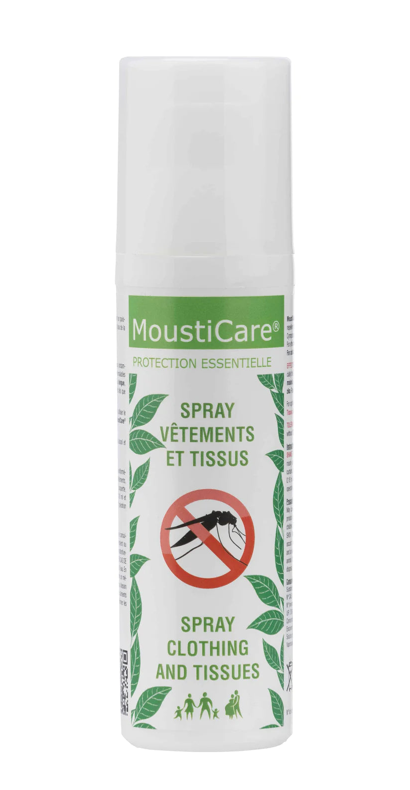 Mousticare -- Préco été - Spray anti-moustiques Vêtements & Tissus - 75 ml