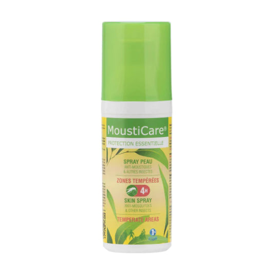 Mousticare -- Préco été - Spray Peau anti-mousitques Zones Tempérées - 50 ml