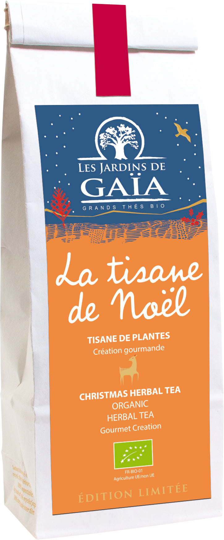 Jardins De Gaïa -- La tisane de Noël bio - 50 g